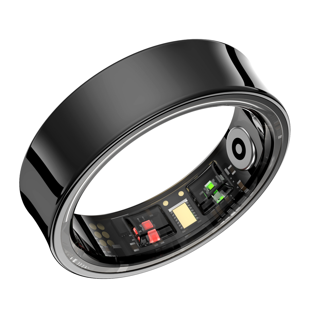 Inel inteligent ViraProH K3 negru din titan — inel vs smartwatch