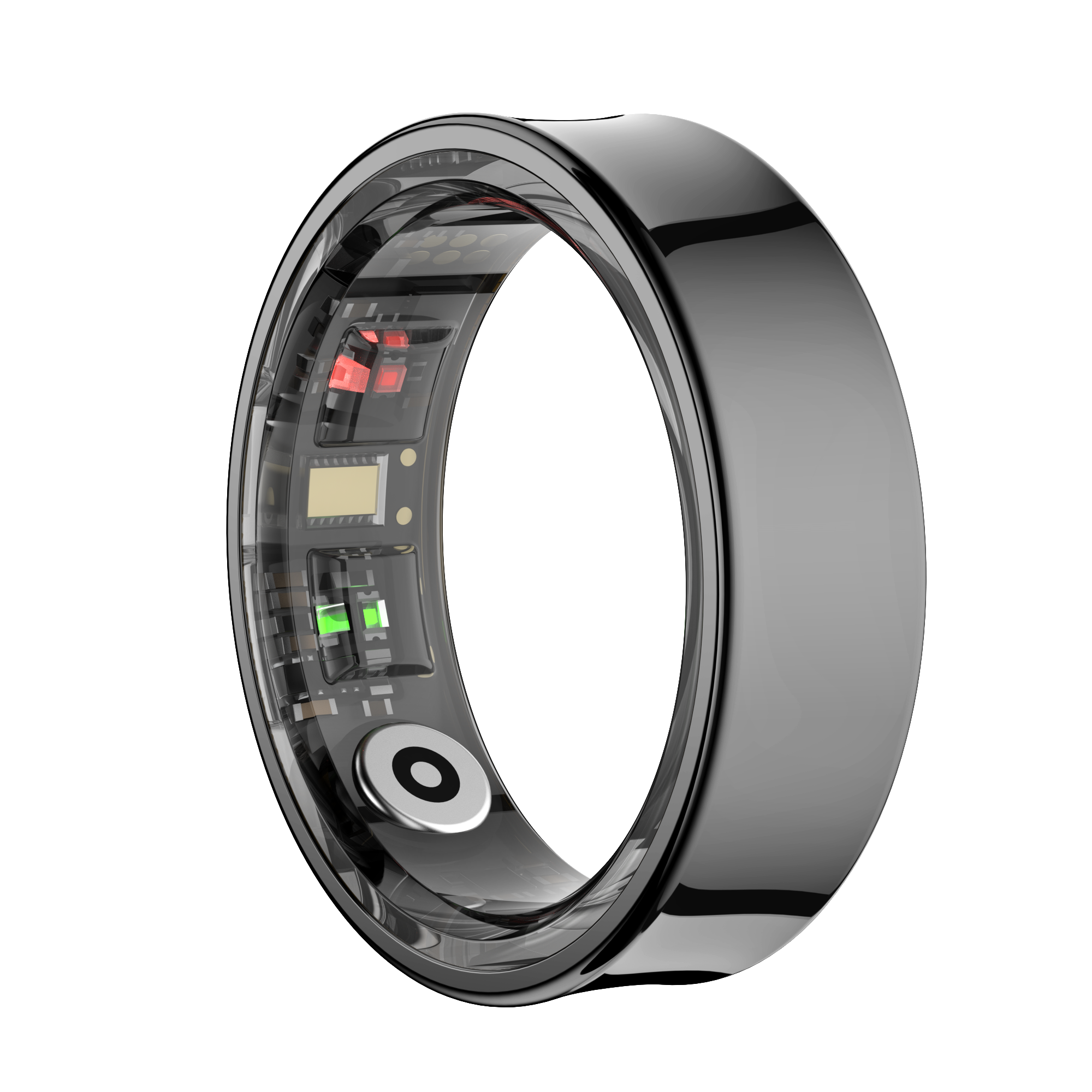Inel inteligent ViraProH K3 Space Black din titan