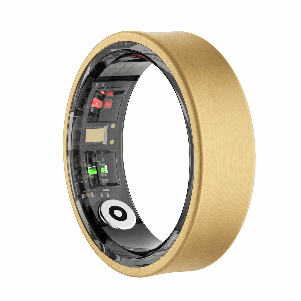 Inel inteligent ViraProH K3 Gold Matte din titan